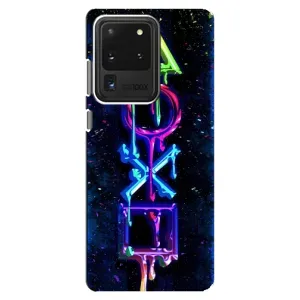 Чохол з принтом «Pleystation лого» для Samsung Galaxy S20 Ultra