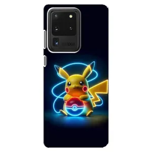 Чехол с Пикачу на Samsung Galaxy S20 Ultra (Покемон)