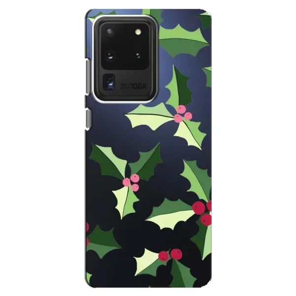 Чехол с принтом «Рождественский фон» для Samsung Galaxy S20 Ultra