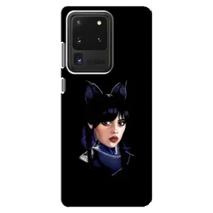 Чохли Венсдей на Samsung Galaxy S20 Ultra Уенсдей (AlphaPrint) (серйозна Венздей)
