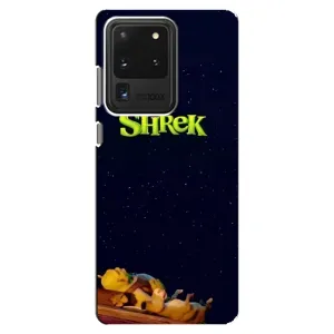 Чохол з мультфільмом Шрек на Samsung Galaxy S20 Ultra (Відпочиваючий Шрек)