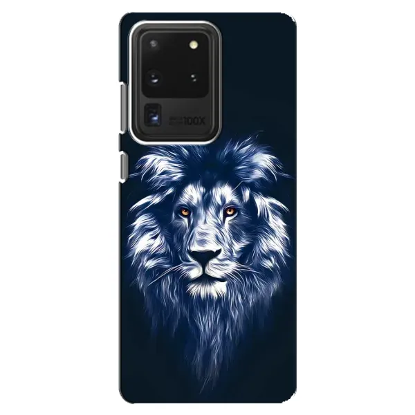 Чехол с принтом «Синий Лев» для Samsung Galaxy S20 Ultra Чехол с принтом «Синий Лев» для Samsung Galaxy S20 Ultra
