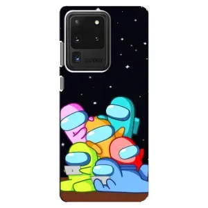 Чохли Амонг Ас для Samsung Galaxy S20 Ultra (AlphaPrint) (Скіни в космосі)