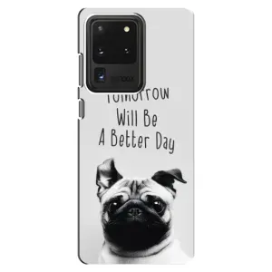 Чехол с принтом «Смешной Мопс» для Samsung Galaxy S20 Ultra