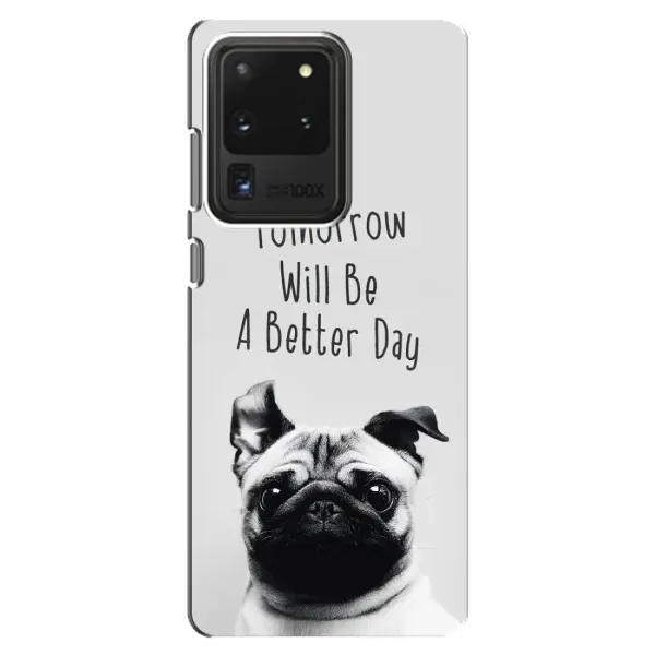 Чехол с принтом «Смешной Мопс» для Samsung Galaxy S20 Ultra