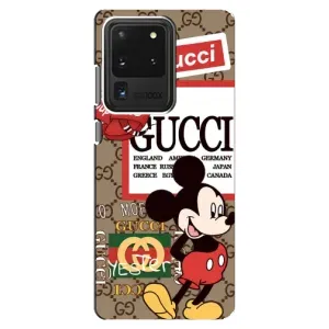 Чехол Disney Mouse Samsung Galaxy S20 Ultra (PREMIUMPrint) (Стильный Микки)