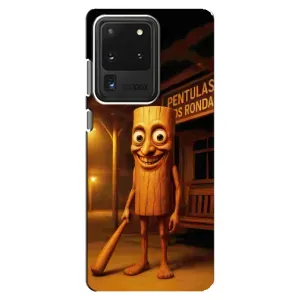 Чохол з мемом Тралалело тралала на Samsung Galaxy S20 Ultra (Тунг тунг сахур)