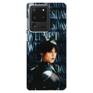 Чохли Венсдей на Samsung Galaxy S20 Ultra Уенсдей (AlphaPrint) (Венздей кішка)