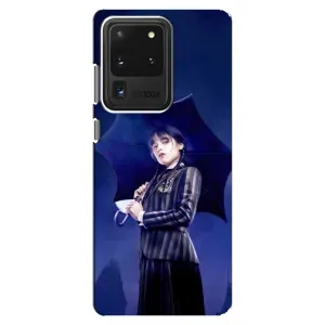 Чохли Венсдей на Samsung Galaxy S20 Ultra Уенсдей (AlphaPrint) (Венздей з парасолькою)