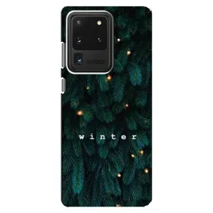 Новогодние, Праздничные Чехлы для Samsung Galaxy S20 Ultra - 2024 год (Winter)