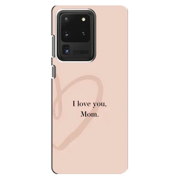 Чохол з принтом «Серце мамі» для Samsung Galaxy S20 Ultra