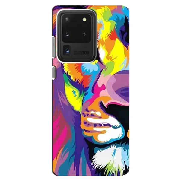 Чехол с принтом «Яркий Лев» для Samsung Galaxy S20 Ultra Чехол с принтом «Яркий Лев» для Samsung Galaxy S20 Ultra