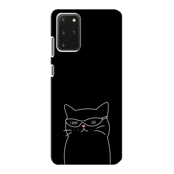 Чехол с принтом «Равнодушный кот» для Samsung Galaxy S20