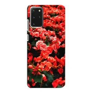 Чохли з квітами для Samsung Galaxy S20 (VPrint) (Квіти червоні)