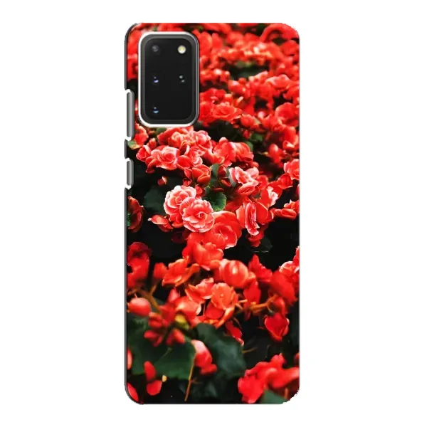 Чехол с принтом «Цветы красные» для Samsung Galaxy S20 Чехол с принтом «Цветы красные» для Samsung Galaxy S20