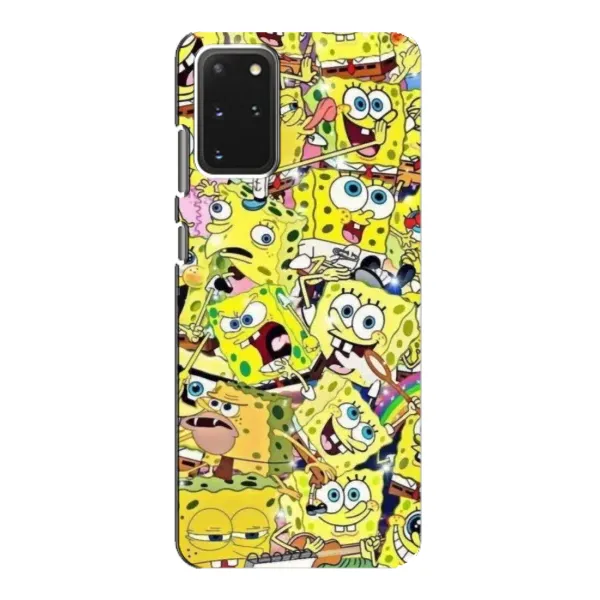 Чохол з принтом «Емоції Спан Боба» для Samsung Galaxy S20