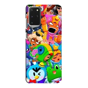 Чохол з принтом «Герої Бравл Старс» для Samsung Galaxy S20