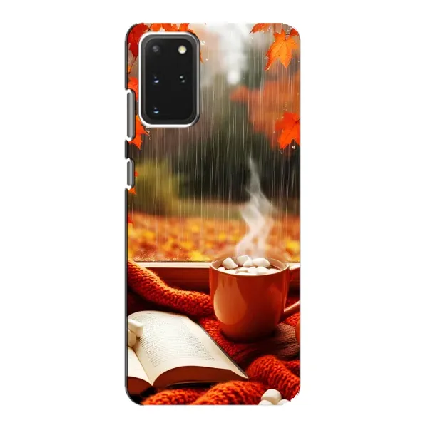Чохол з принтом «Кава і дощ» для Samsung Galaxy S20