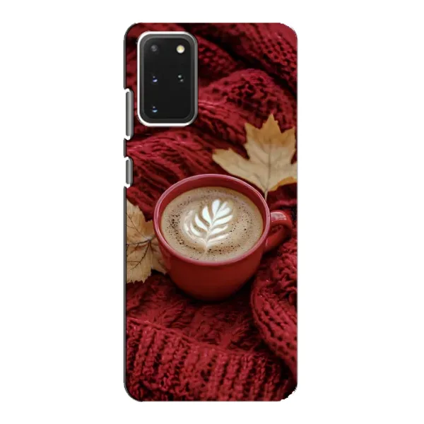 Чохол з принтом «Кава на ковдрі» для Samsung Galaxy S20