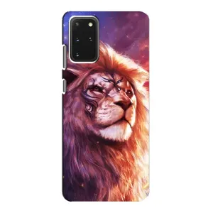 Чохол з картинкою ЛЕВ для Samsung Galaxy S20 (VPrint) (Красочний Лев)