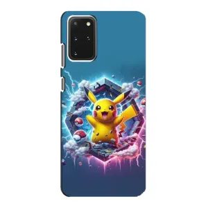 Чохол з Пікачу на Samsung Galaxy S20 (Лого Пікачу)