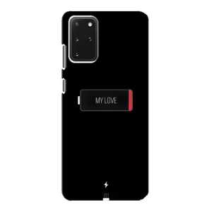 Чехлы для любимой на Самсунг Ґалаксі S20 (VPrint) (Love battery)