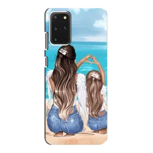 Чохол з друком для Samsung Galaxy S20 - (Мама з дитинкою) (AlphaPrint) (Мама з донькою)