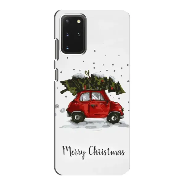 Чохол з принтом «Авто з ялинкою» для Samsung Galaxy S20