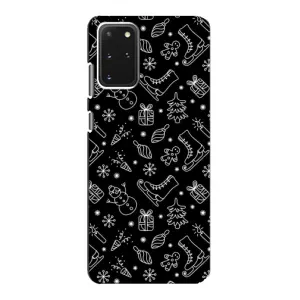 Новорічні, Святкові Чохли для Samsung Galaxy S20 - 2024 год (Новорічний фон)
