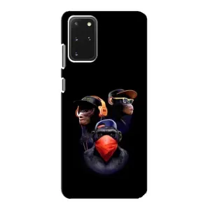 Чехол с Обезьянами Samsung Galaxy S20 - (AlphaPrint) (Три обезьяны)