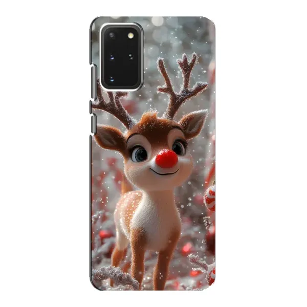 Чехол с принтом «Олень с носом» для Samsung Galaxy S20
