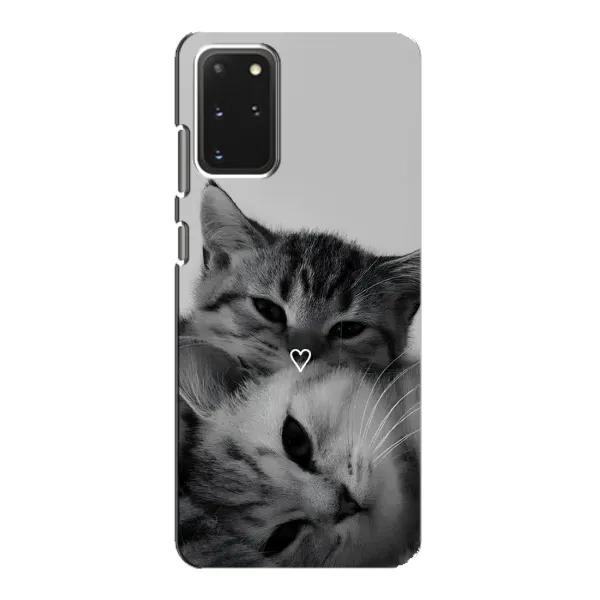 Чехол с принтом «Пара котов» для Samsung Galaxy S20
