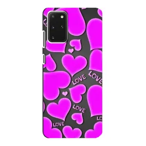 Чехлы для любимой на Самсунг Ґалаксі S20 (VPrint) (Pink hearts)