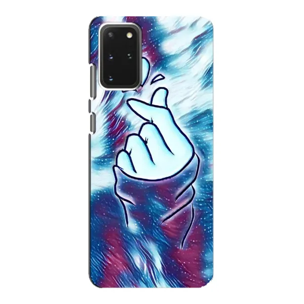 Чохол з принтом «Радужне серце» для Samsung Galaxy S20