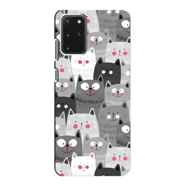 Чехол с принтом «Рисованные котики» для Samsung Galaxy S20 Чехол с принтом «Рисованные котики» для Samsung Galaxy S20