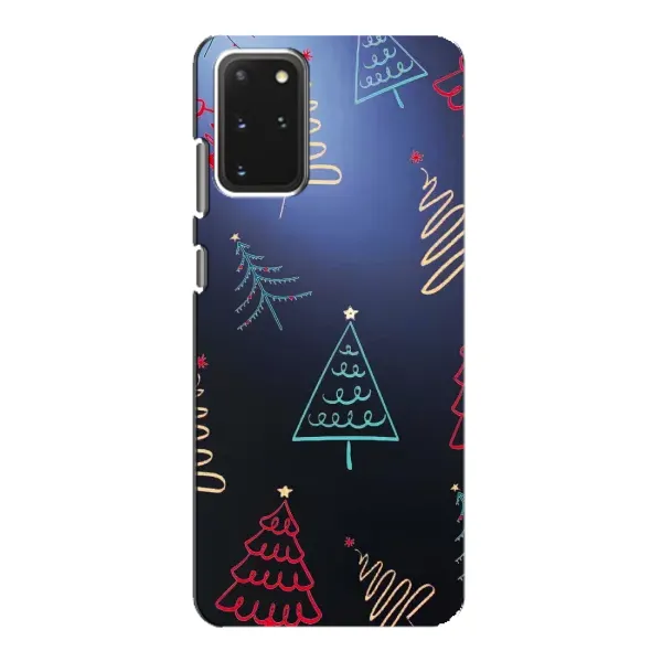 Чохол з принтом «Різдвяні ялинки» для Samsung Galaxy S20