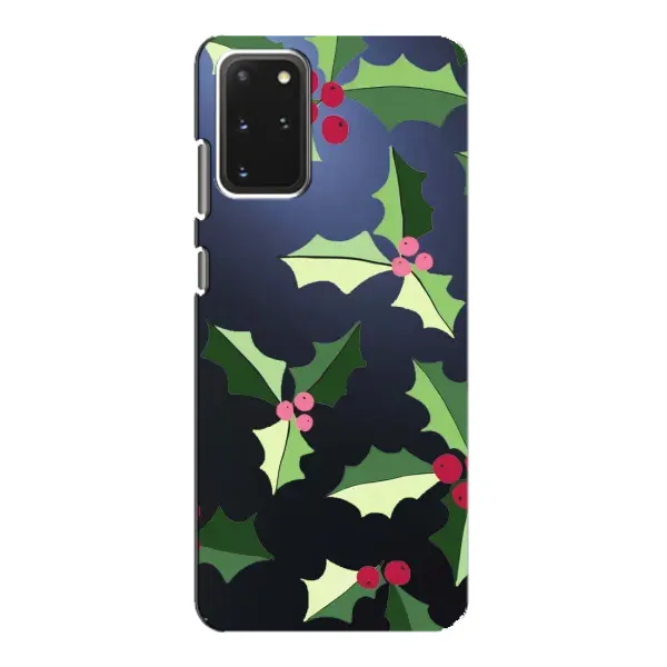 Чохол з принтом «Різдвяний фон» для Samsung Galaxy S20