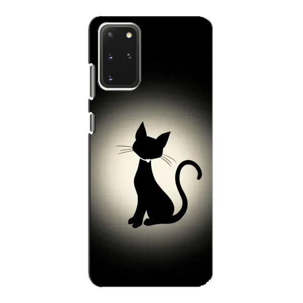 Чохол з принтом «Силует котика» для Samsung Galaxy S20