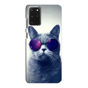 Чохол з принтом для Samsung Galaxy S20 (AlphaPrint) Модні коти (Стильний кіт)