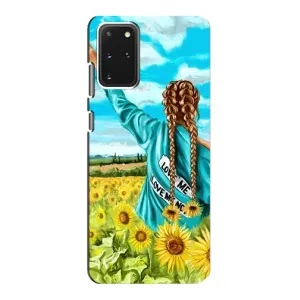 Чохол для Патріота України Samsung Galaxy S20 - (AlphaPrint) (Україночка)