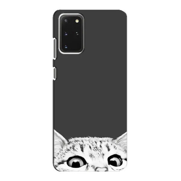Чехол с принтом «Выглядывает кот» для Samsung Galaxy S20