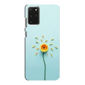 Чохли з квітами для Samsung Galaxy S20 (VPrint) (Жовта квітка)