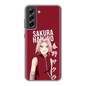 Чехлы Персонажи Аниме Наруто для Samsung Galaxy S21 FE (AlphaPrint) (Аниме Сакура)