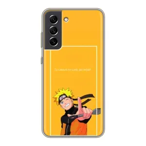 Анимешный чехол для Samsung Galaxy S21 FE (Аниме Наруто)