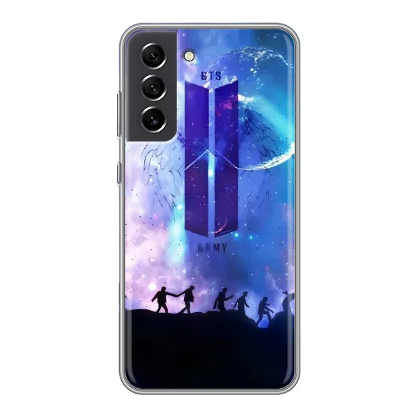 Чохол з принтом «Army BTS» для Samsung Galaxy S21 FE Чохол з принтом «Army BTS» для Samsung Galaxy S21 FE