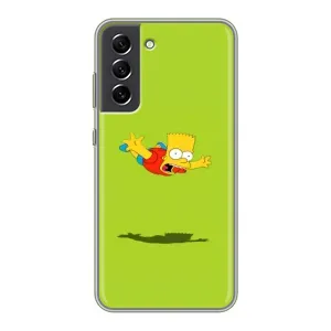 Чjхол з Сімпсонами для Samsung Galaxy S21 FE (VPrint) (Барт Сімпсон)