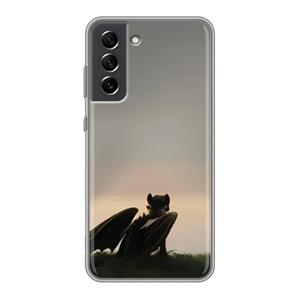 Чохол з принтом «Беззубик» для Samsung Galaxy S21 FE