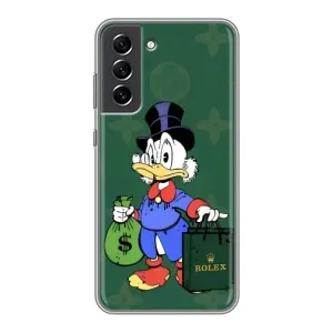 Чехли для Samsung Galaxy S21 FE - Скрудж МакДак Louis Vuitton (PREMIUMPrint) (Богата Утка)
