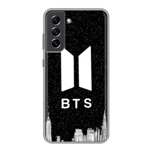 Чохли BTS для Samsung Galaxy S21 FE (AlphaPrint) (БТС Лого)