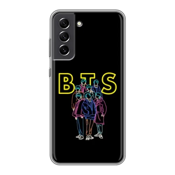 Чохол з принтом «BTS стайл» для Samsung Galaxy S21 FE Чохол з принтом «BTS стайл» для Samsung Galaxy S21 FE